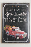 Plant Smiles - Harvest Love Sign