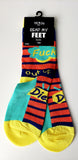 Read My FEET Statement Crew Socks