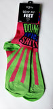 Read My FEET Statement Crew Socks