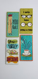 Punny Love Magnets - Set of 4