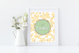 Just Breathe Art Print