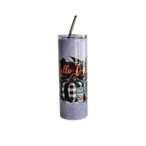 "Hello Fall" 20 oz. Tumbler - With Straw