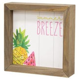 Hello Sunshine Two-Sided Framed Sign