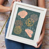 Circle Dream Boho Fine Art Print 11X14