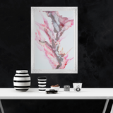 Volcano Original Alcohol Ink Abstract Painting 11X14