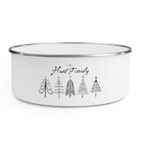 Custom Family Enamel Bowl