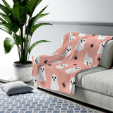 Ghostie Velveteen Plush Blanket