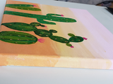Original Cactus 8X10 Painting