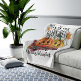 Halloween Movie Velveteen Plush Blanket - Size Options