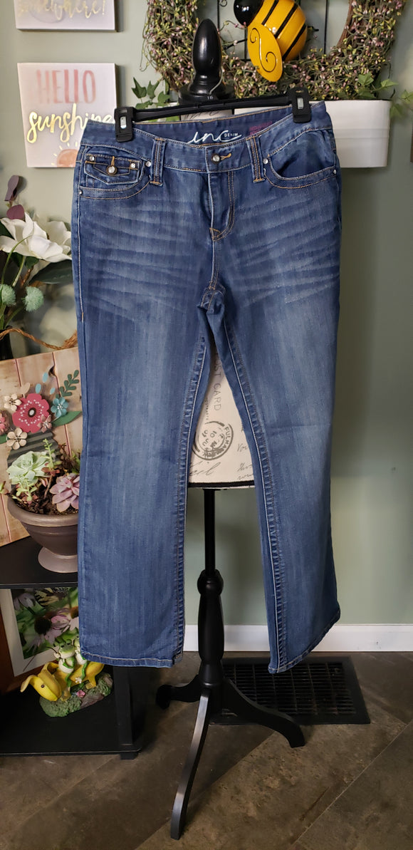 Inc Denim Jeans Women Size OP Regular Fit Flared Leg | eBay