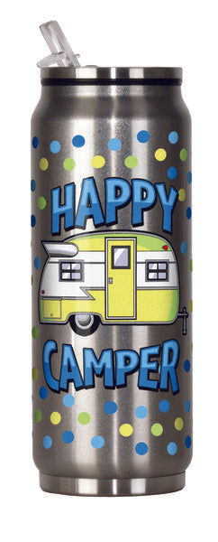 Happy Camper Stainless Drinking Can