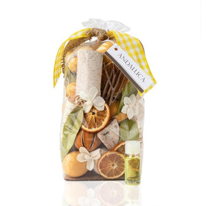 Lemon Zest and Thyme Potpourri + Fragrance Vial