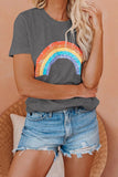 Heathered Rainbow Tee